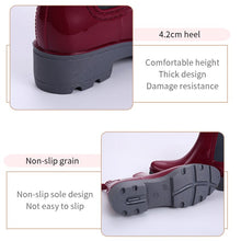 Load image into Gallery viewer, Women Boots Soft Thick Wear resistant Rubber Shoes Spring Autumn