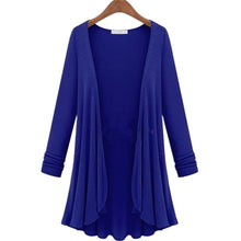 Load image into Gallery viewer, Women Cardigan Solid Casual Long Sweater Ladies Soft Comfortable