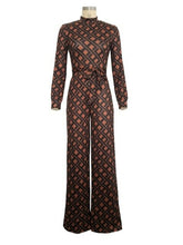 Load image into Gallery viewer, Women Fashion Clothing African Jumpsuit Back Zipper Turtleneck - Sophornlilly