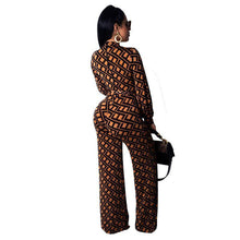 Load image into Gallery viewer, Women Fashion Clothing African Jumpsuit Back Zipper Turtleneck - Sophornlilly