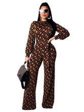 Load image into Gallery viewer, Women Fashion Clothing African Jumpsuit Back Zipper Turtleneck - Sophornlilly