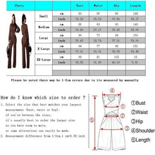 Load image into Gallery viewer, Women Fashion Clothing African Jumpsuit Back Zipper Turtleneck - Sophornlilly