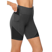 Load image into Gallery viewer, Women Leggings High Waist Short Abdomen Control Training Running