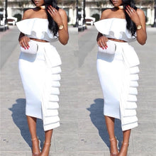 Load image into Gallery viewer, Women Pencil Skirt High Waist Slim Midi Solid Modest Classy
