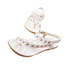 Load image into Gallery viewer, Women Sandals Summer Style Bling Bowtie Fashion Peep Toe Jelly - Sophornlilly