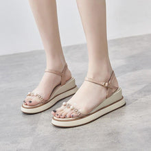 Load image into Gallery viewer, Sandals Transparent PU Cool Shoes Summer Clear - Sophornlilly
