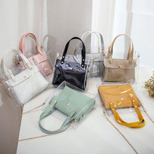 Load image into Gallery viewer, Women Shoulder Bag Handbags Transperent PVC Hand Bags Women Bag