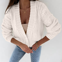 Load image into Gallery viewer, Women Sweaters Winter Jacket V neck Cardigan