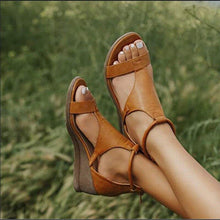 Load image into Gallery viewer, Wedges Sandals New Summer Women Shoes Retro Platform Lady - Sophornlilly