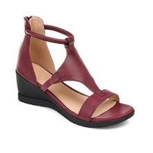 Load image into Gallery viewer, Wedges Sandals New Summer Women Shoes Retro Platform Lady - Sophornlilly