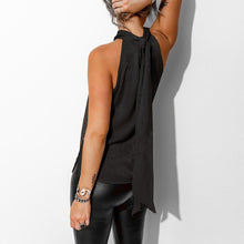 Load image into Gallery viewer, Womens Crop T Shirt Sequin Glitter Strappy Tops Ladies Sexy
