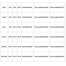 Load image into Gallery viewer, Womens Summer Sexy Print Pajamas Suit Sleeveless Lace Trim Tank