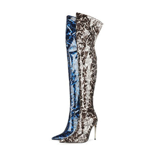 autumn and winter women's European and American fashion stiletto