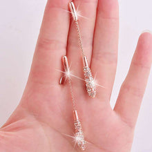 Load image into Gallery viewer, new drop shaped alloy long earrings, elegant women's fashion