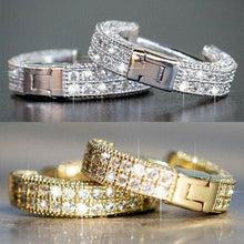 Load image into Gallery viewer, new trendy gold silver color halo earrings for women party gift