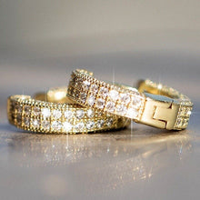 Load image into Gallery viewer, new trendy gold silver color halo earrings for women party gift
