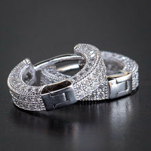 Load image into Gallery viewer, new trendy gold silver color halo earrings for women party gift