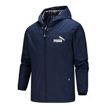 Load image into Gallery viewer, solid color fashion men's coat outdoor jacket casual men's