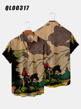 Load image into Gallery viewer, Hawaii Creative T-shirt Men's Loose And Quick-drying