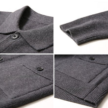 Load image into Gallery viewer, Fashion Men Casual Knitted Cardigan Sweater
