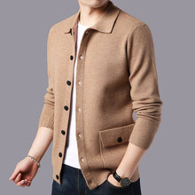 Load image into Gallery viewer, Fashion Men Casual Knitted Cardigan Sweater