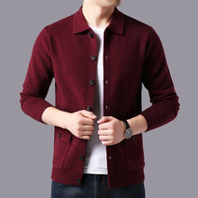 Load image into Gallery viewer, Fashion Men Casual Knitted Cardigan Sweater