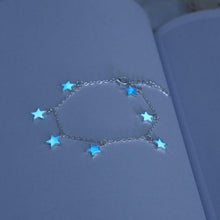 Load image into Gallery viewer, New Fashion Luminous Ladies Beach Winds Blue Pentagon Star Tassel