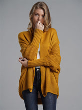 Load image into Gallery viewer, Knitted Cardigan Long Sleeve