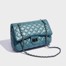 Load image into Gallery viewer, Diamond Quilted Pattern Chain Shoulder Bag Soft