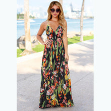 Load image into Gallery viewer, Spring Summer dress Bohemia Floral