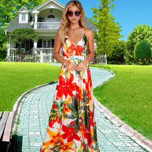 Load image into Gallery viewer, Spring Summer dress Bohemia Floral