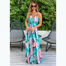 Load image into Gallery viewer, Spring Summer dress Bohemia Floral