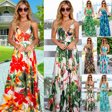 Load image into Gallery viewer, Spring Summer dress Bohemia Floral