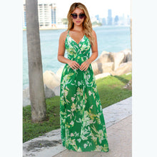 Load image into Gallery viewer, Spring Summer dress Bohemia Floral