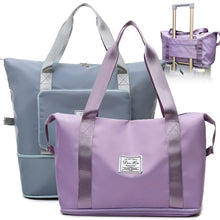 Load image into Gallery viewer, Large Capacity Folding Travel Bags Waterproof Tote Handbag