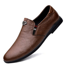 Load image into Gallery viewer, Luxury Loafers  Slip On Leather Men Shoes