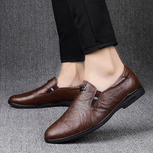 Load image into Gallery viewer, Luxury Loafers  Slip On Leather Men Shoes