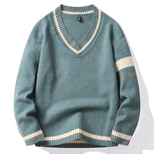 Load image into Gallery viewer, Men's Sweaters Knitting V neck