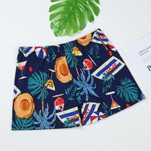 Load image into Gallery viewer, Men's Print Swim Shorts Washed Swimwear Beach Board Short