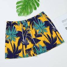 Load image into Gallery viewer, Men's Print Swim Shorts Washed Swimwear Beach Board Short
