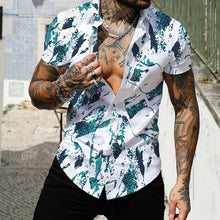 Load image into Gallery viewer, 3d Printed Coconut Tree Short Sleeve Loose