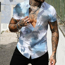 Load image into Gallery viewer, 3d Printed Coconut Tree Short Sleeve Loose