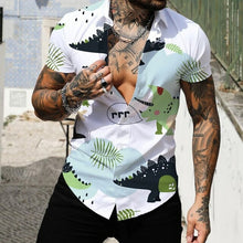 Load image into Gallery viewer, 3d Printed Coconut Tree Short Sleeve Loose