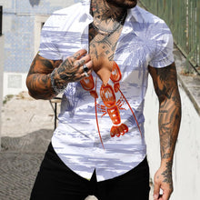 Load image into Gallery viewer, 3d Printed Coconut Tree Short Sleeve Loose