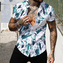 Load image into Gallery viewer, 3d Printed Coconut Tree Short Sleeve Loose