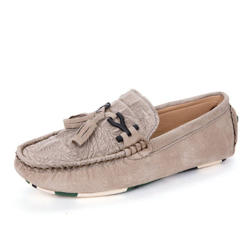 Loafers Leather Luxury Designer Spring Moccasins Casual