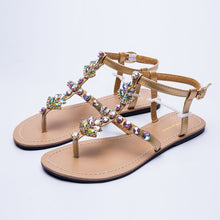 Load image into Gallery viewer, Summer Bohemia Diamond Sandals