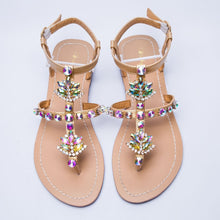 Load image into Gallery viewer, Summer Bohemia Diamond Sandals