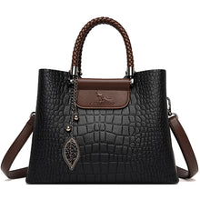 Load image into Gallery viewer, New 3 Layers Pocket Handbag High Quality Leather