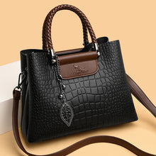 Load image into Gallery viewer, New 3 Layers Pocket Handbag High Quality Leather